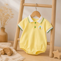 Sunny Yellow Pineapple Baby Romper